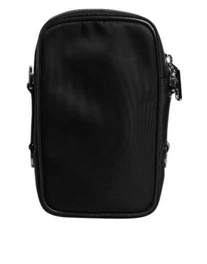 Sac bandoulière Dolce &amp; Gabbana à plaque logo en jacquard camouflage multicolore