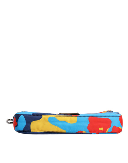 Dolce & Gabbana Multicolor Camouflage Nylon Crossbody Bag by Dolce & Gabbana