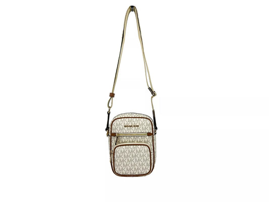 Sac bandoulière Michael Kors North South Medium Vanille