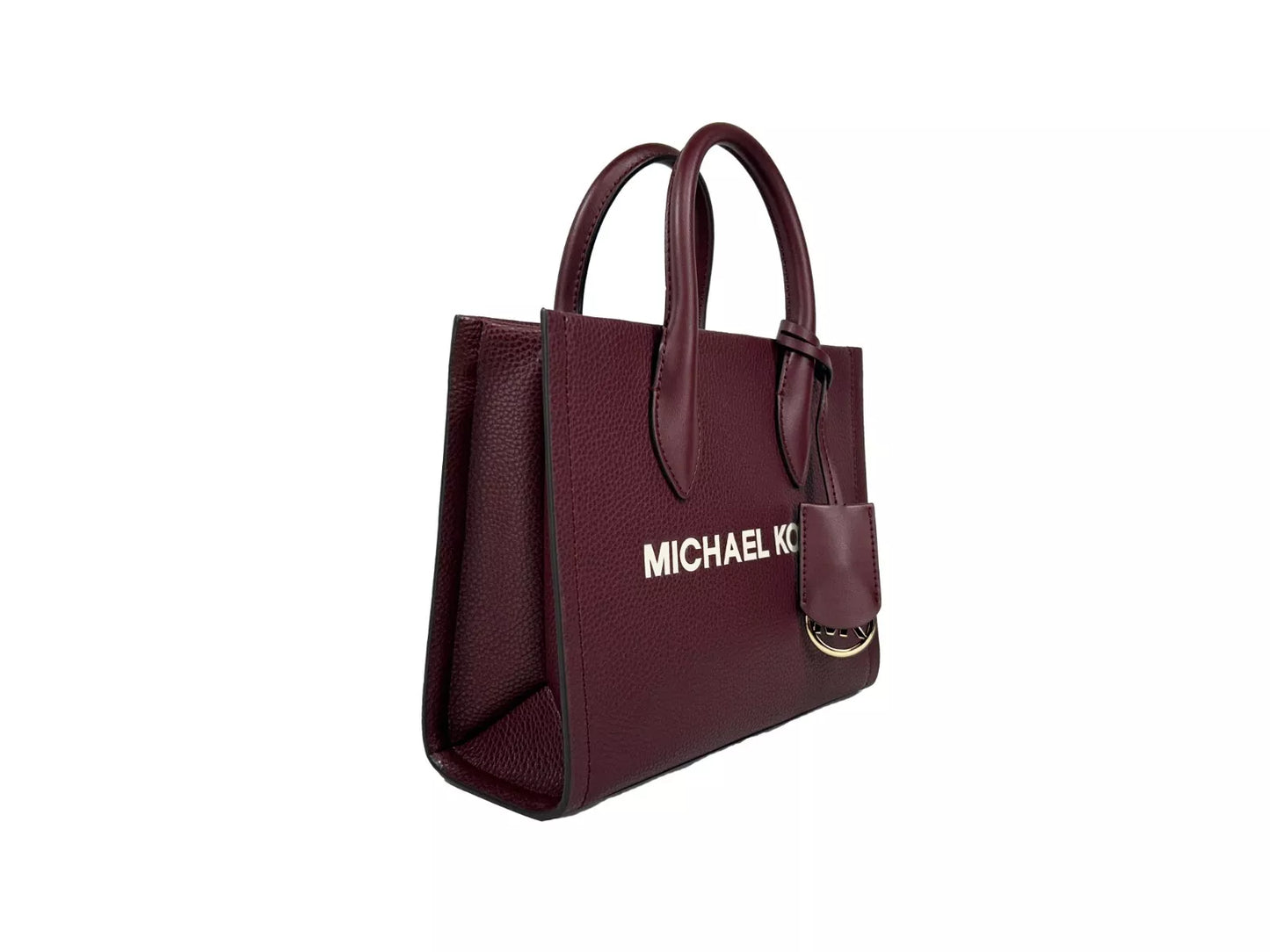 Petit sac fourre-tout zippé Mirella de Michael Kors, bordeaux