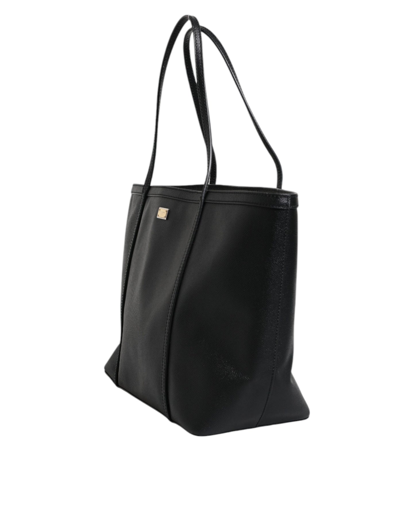 Sac cabas Miss Escape en cuir noir Dolce &amp; Gabbana