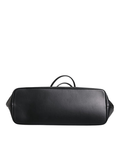 Sac cabas Dolce &amp; Gabbana en cuir noir avec cristaux pour femme