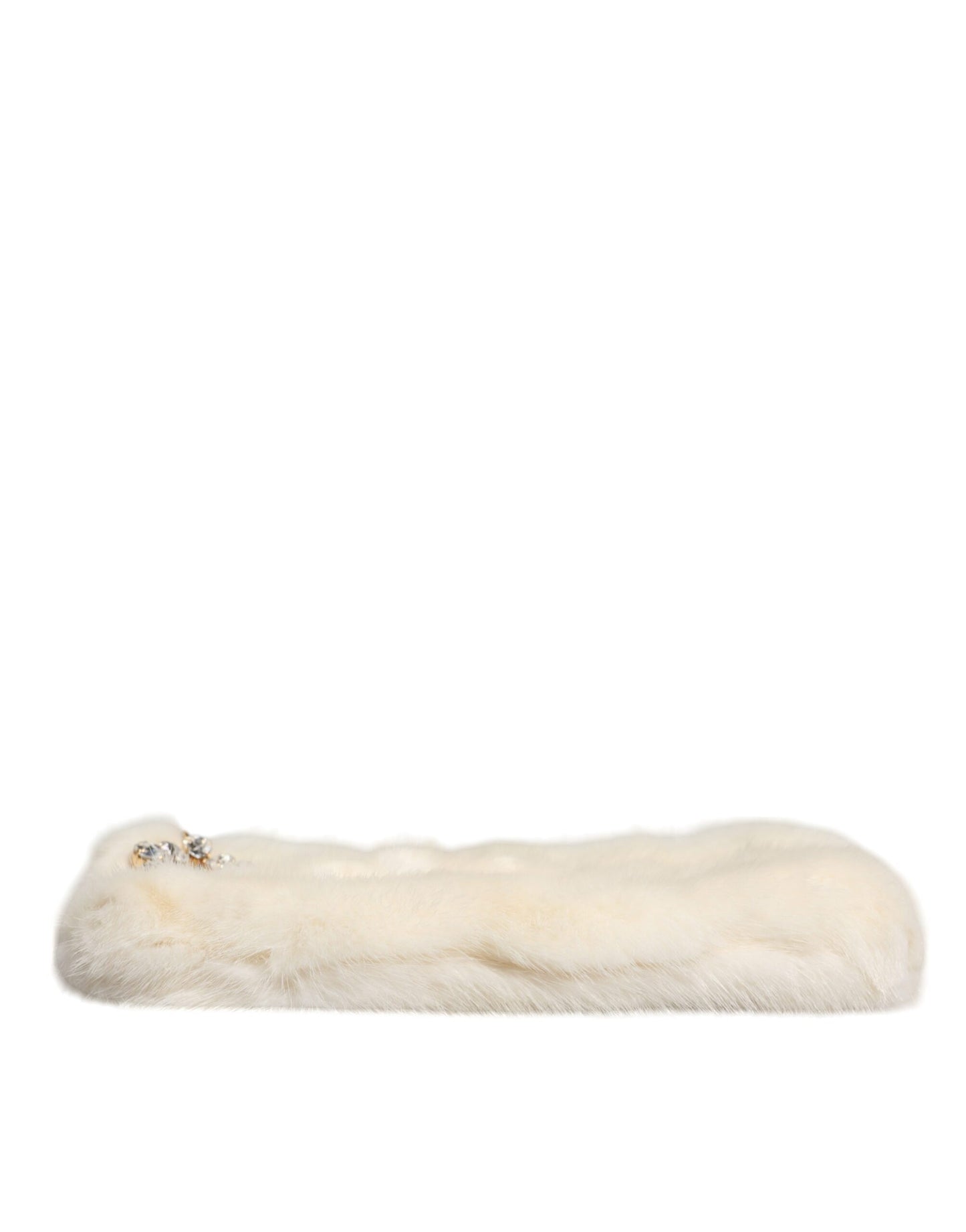 Sac à main en fourrure blanche Dolce &amp; Gabbana