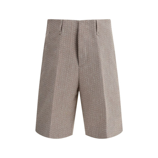 Short à fines rayures Fendi