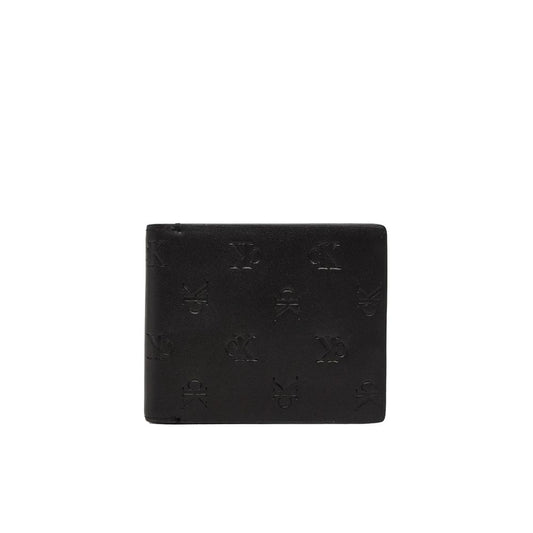 Portefeuille en cuir noir Calvin Klein Jeans