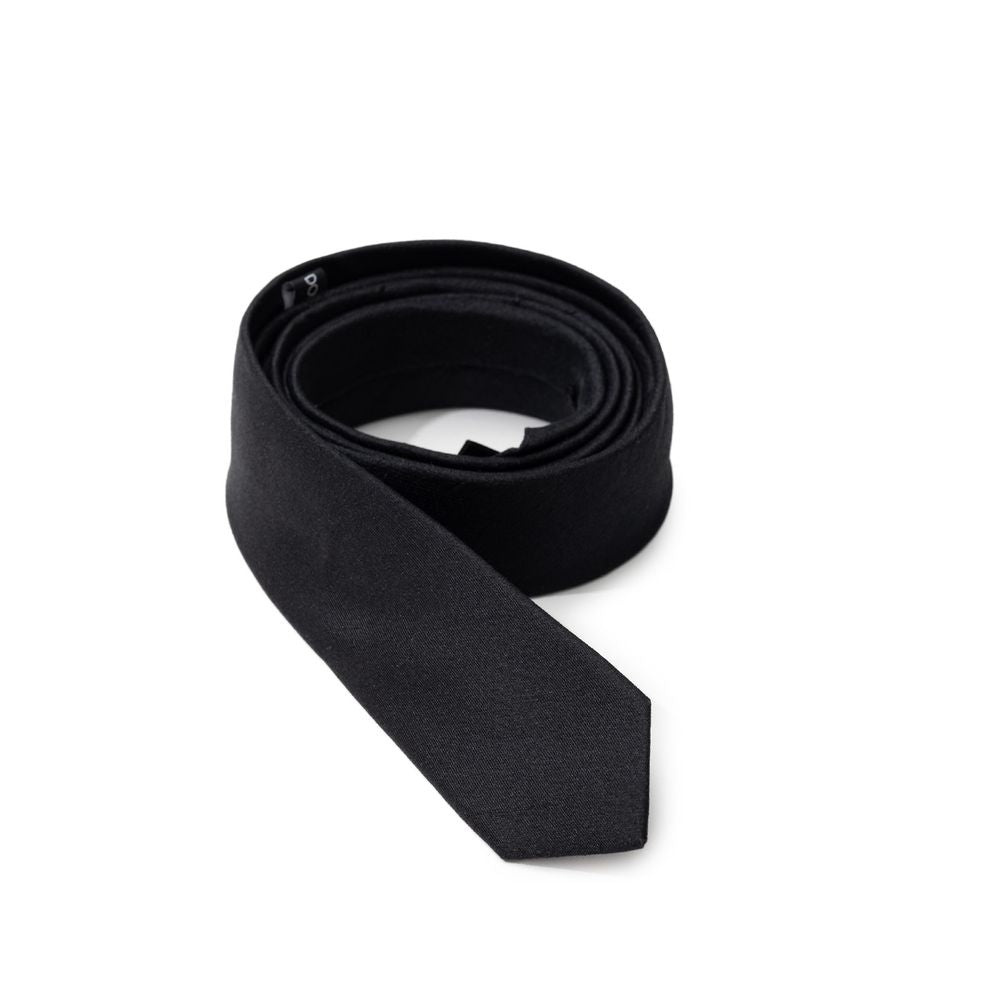 Cravates et nœud papillon en soie noire Dolce &amp; Gabbana