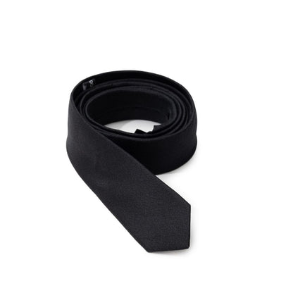 Cravates et nœud papillon en soie noire Dolce &amp; Gabbana