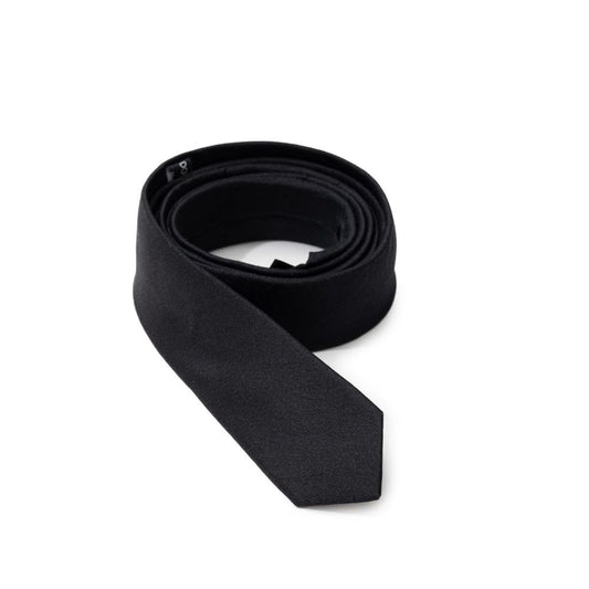 Cravates et nœud papillon en soie noire Dolce &amp; Gabbana