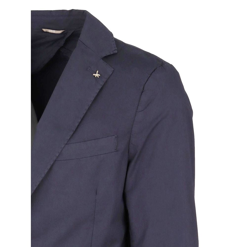 Blazer femme en coton bleu AT.P.CO