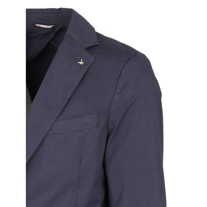 Blazer femme en coton bleu AT.P.CO