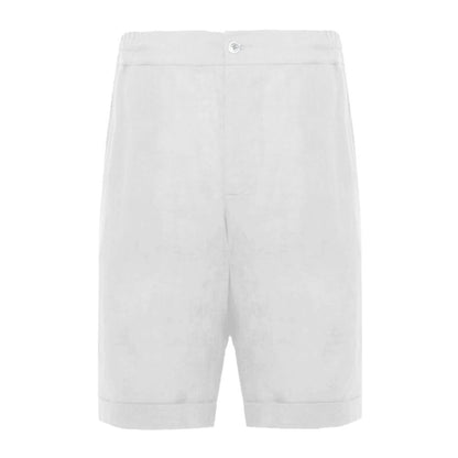 Short en lin blanc Alpha Studio