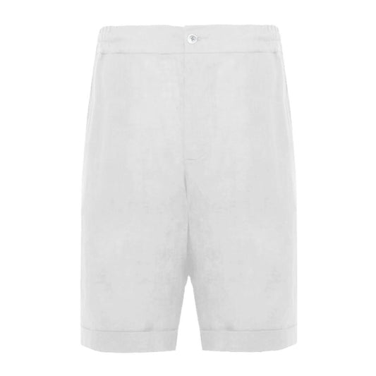 Short en lin blanc Alpha Studio