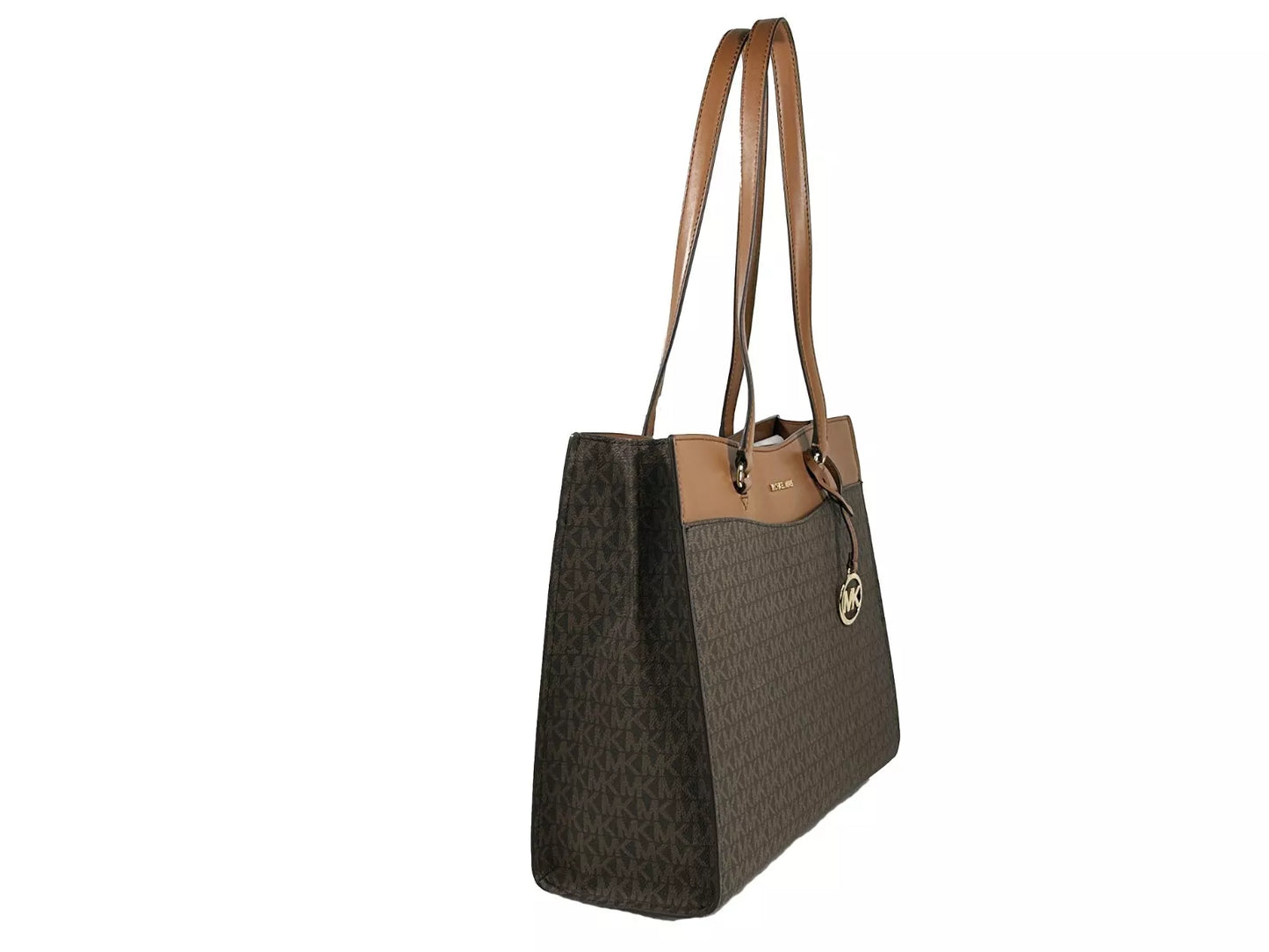 Grand sac fourre-tout Jet Set de Michael Kors, marron