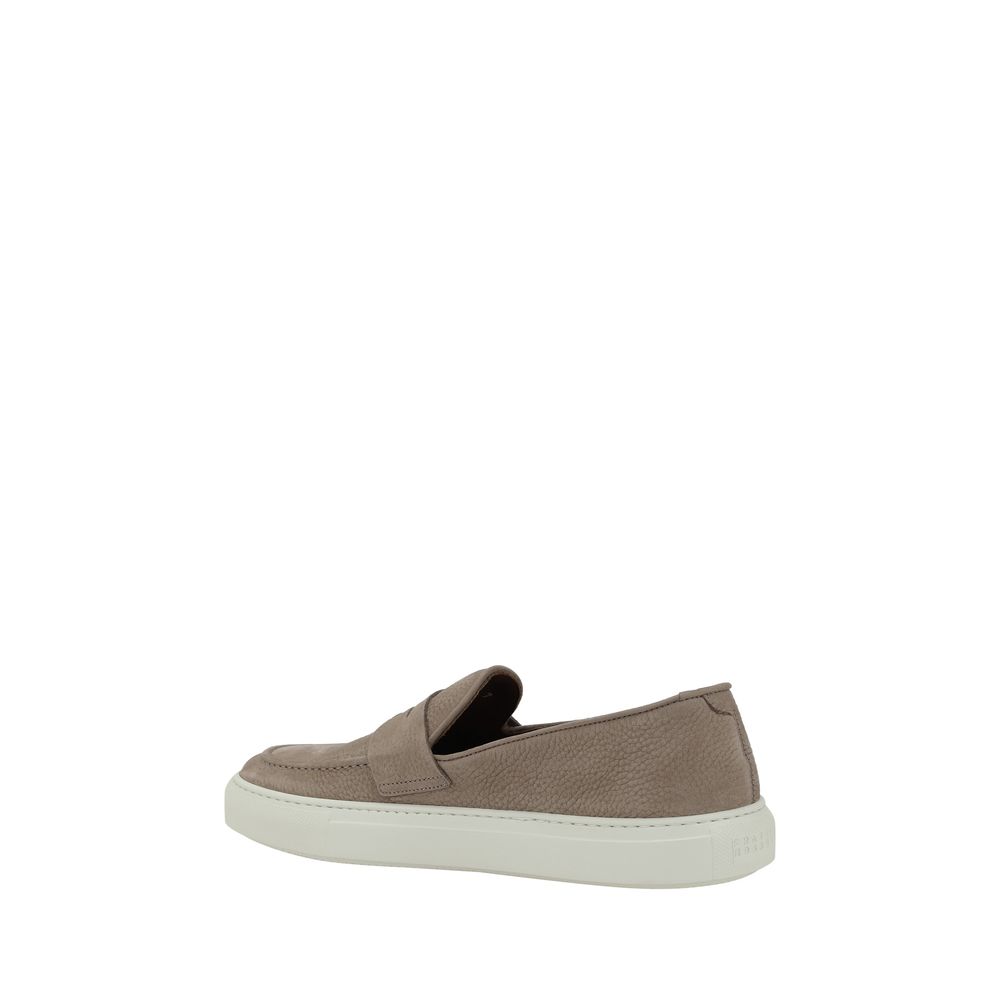 Mocassins en cuir martelé Fratelli Rossetti