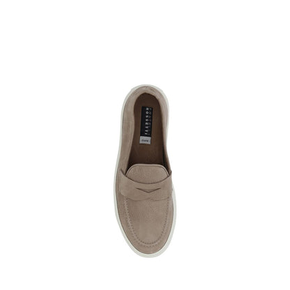 Mocassins en cuir martelé Fratelli Rossetti