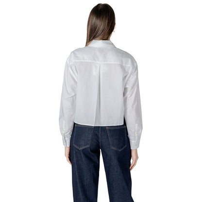 Calvin Klein Jeans White Cotton Shirt