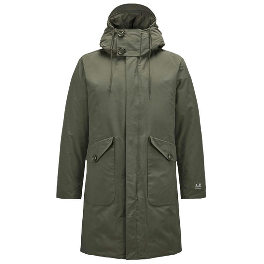 CP Company Green Polyester Jacket