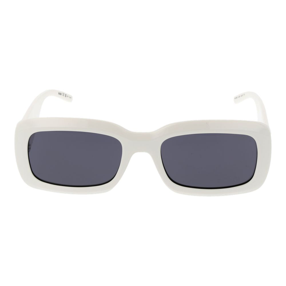 Lunettes de soleil unisexes blanches Hugo Boss