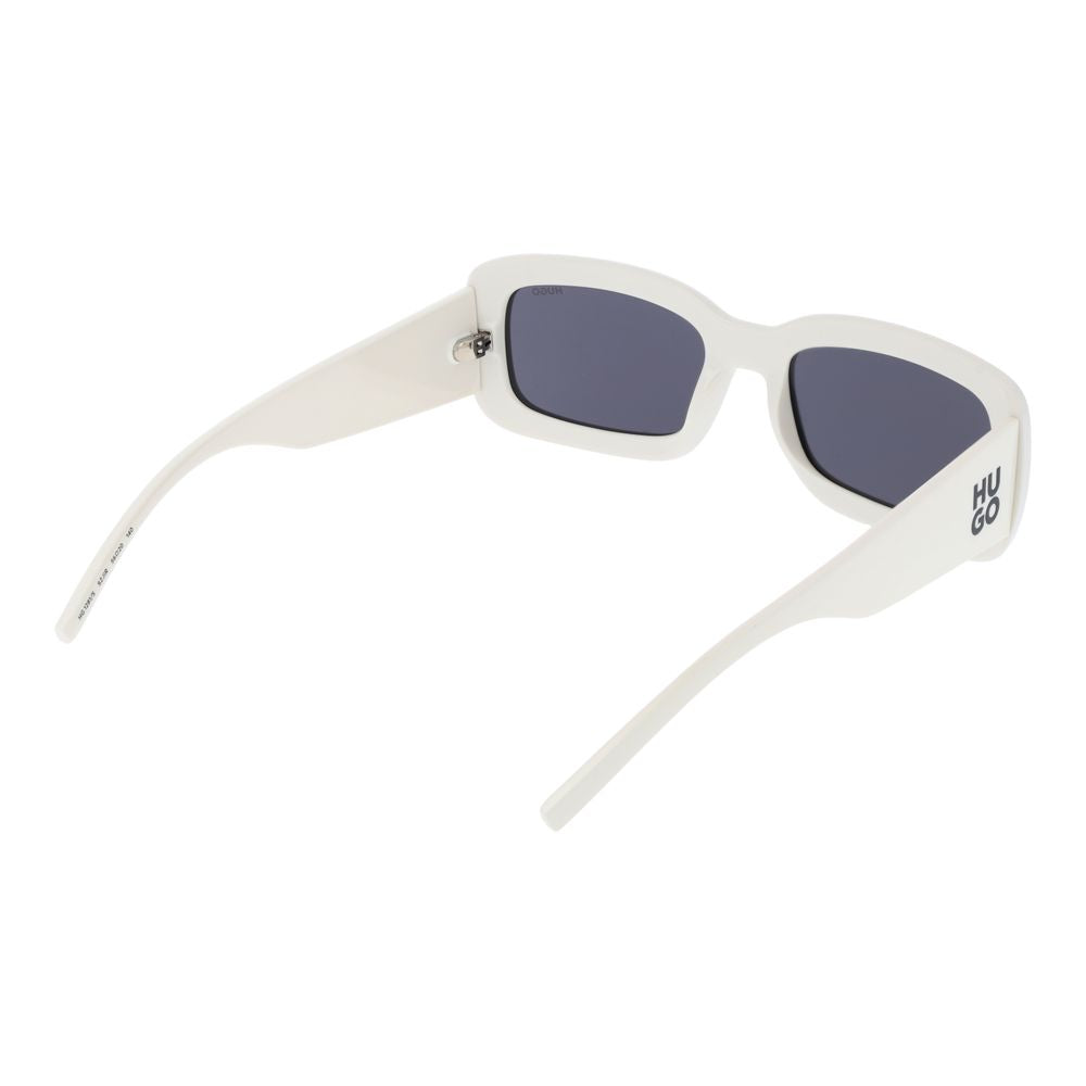 Lunettes de soleil unisexes blanches Hugo Boss