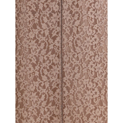 Robe midi en dentelle Fendi