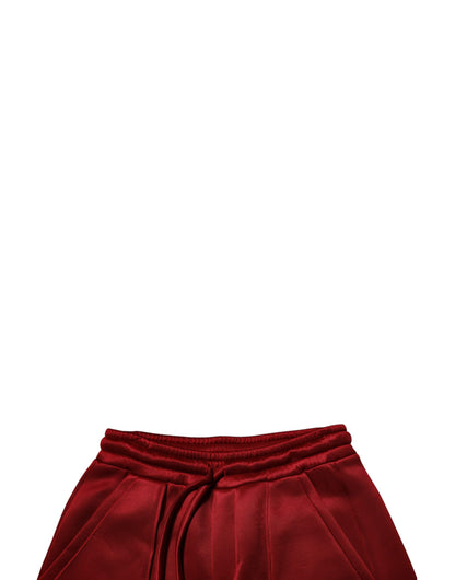 Bermuda taille moyenne en nylon viscose marron Dolce &amp; Gabbana