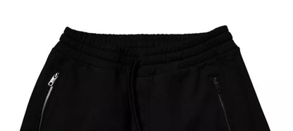 Dolce & Gabbana Black Cotton Jogger Jogging Pants by Dolce & Gabbana