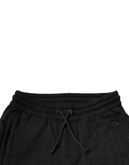 Dolce & Gabbana Black Cotton Jogger Jogging Pants by Dolce & Gabbana