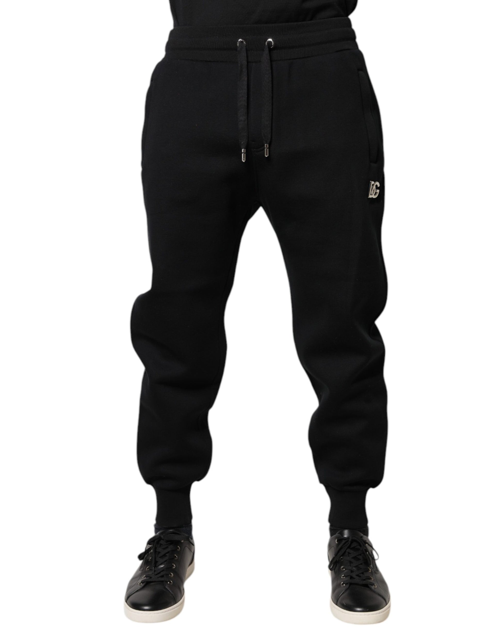 Dolce & Gabbana Black Modal Jogger Jogging Pants by Dolce & Gabbana