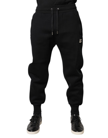 Dolce & Gabbana Black Modal Jogger Jogging Pants by Dolce & Gabbana