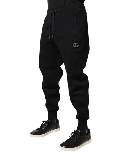 Dolce & Gabbana Black Modal Jogger Jogging Pants by Dolce & Gabbana