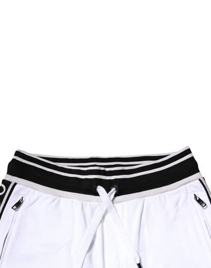 Bermuda Dolce &amp; Gabbana en coton à rayures blanches DG King