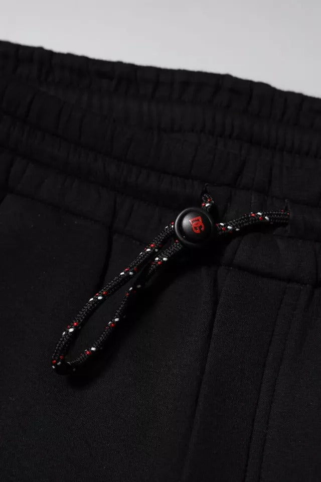 Dolce & Gabbana Black Logo Patch CottonJogger Sweatpants Pants by Dolce & Gabbana