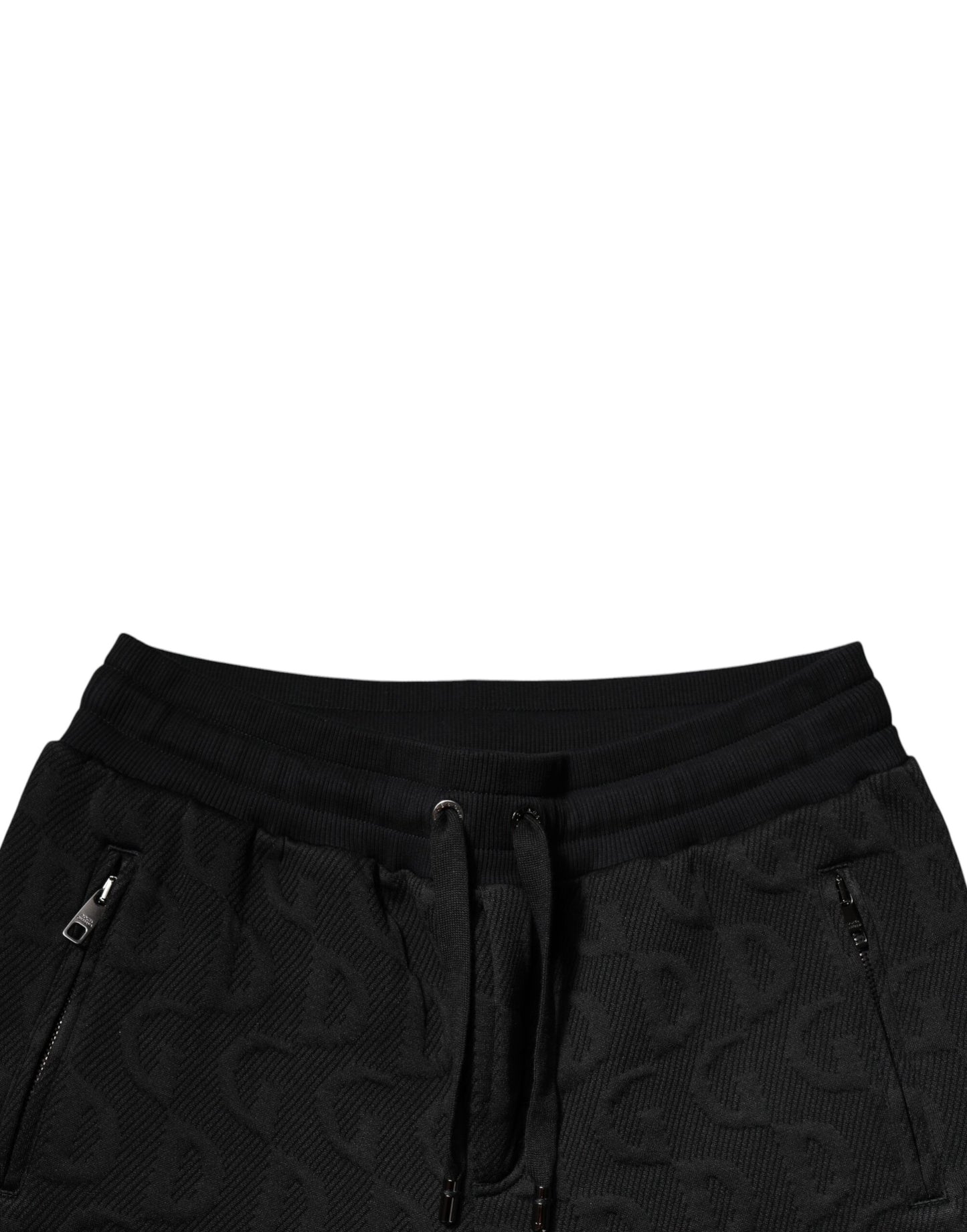 Dolce & Gabbana Black Logo Monogram Jogger Sweatpants Pants by Dolce & Gabbana