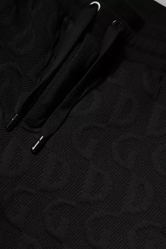 Dolce & Gabbana Black Logo Monogram Jogger Sweatpants Pants by Dolce & Gabbana
