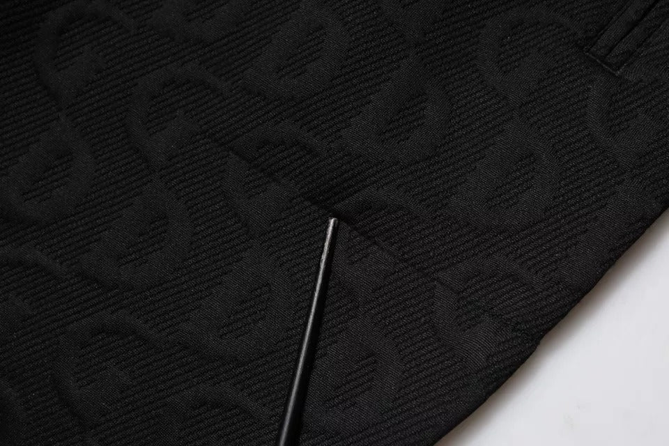 Dolce & Gabbana Black Logo Monogram Jogger Sweatpants Pants by Dolce & Gabbana
