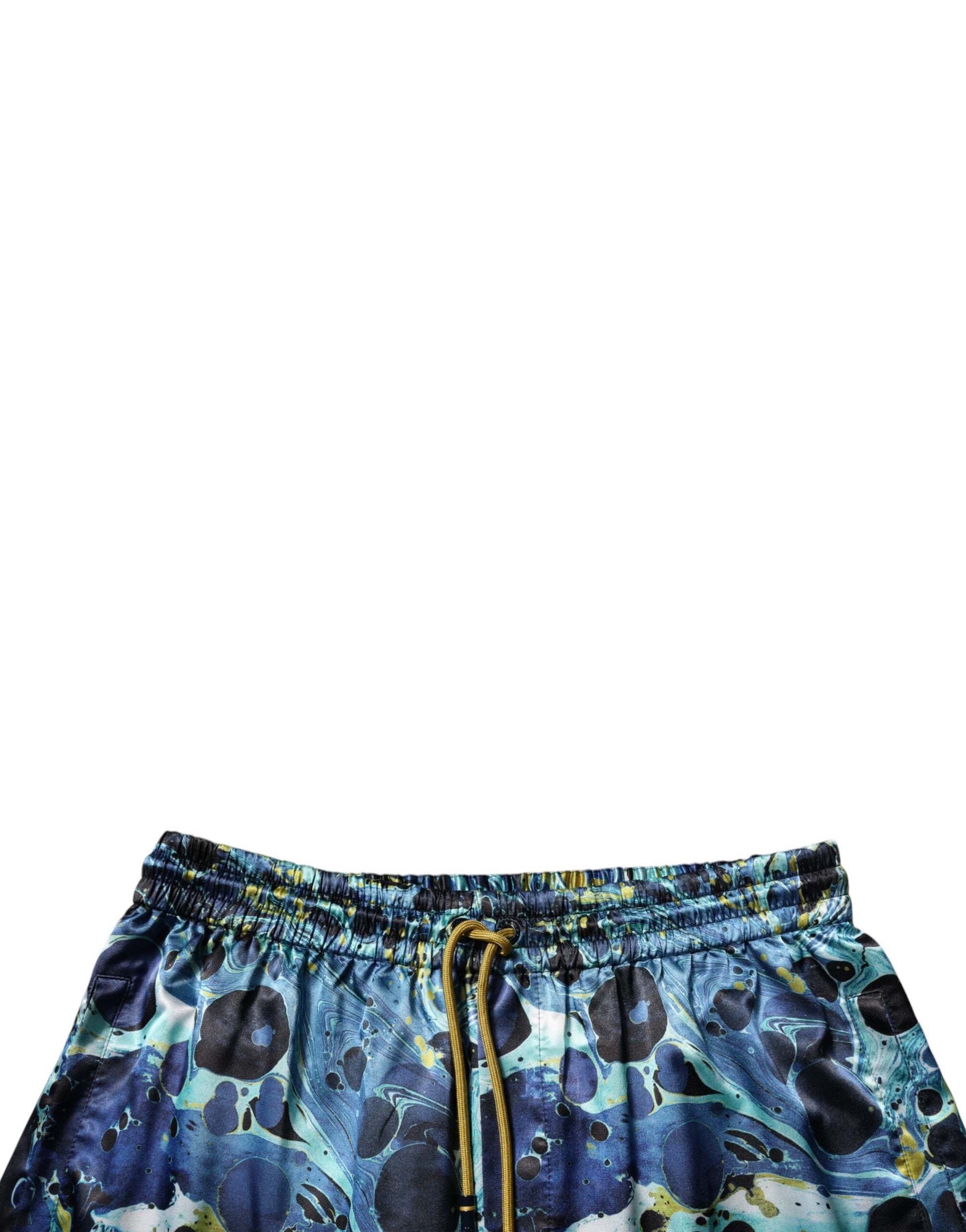 Dolce & Gabbana Multicolor Marble Print Jogger Men Sweatpants Pants by Dolce & Gabbana
