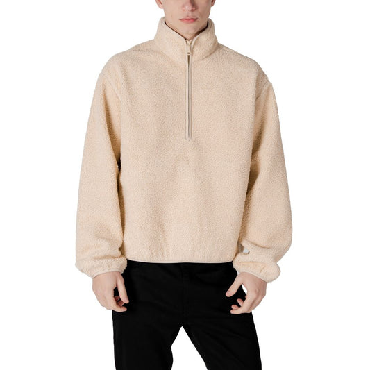 Calvin Klein Jeans Cream Recycled Polyester Jackets &amp; Coat