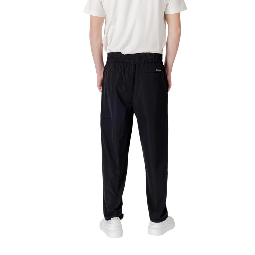 Calvin Klein Jeans Black Polyester Pant by Calvin Klein Jeans