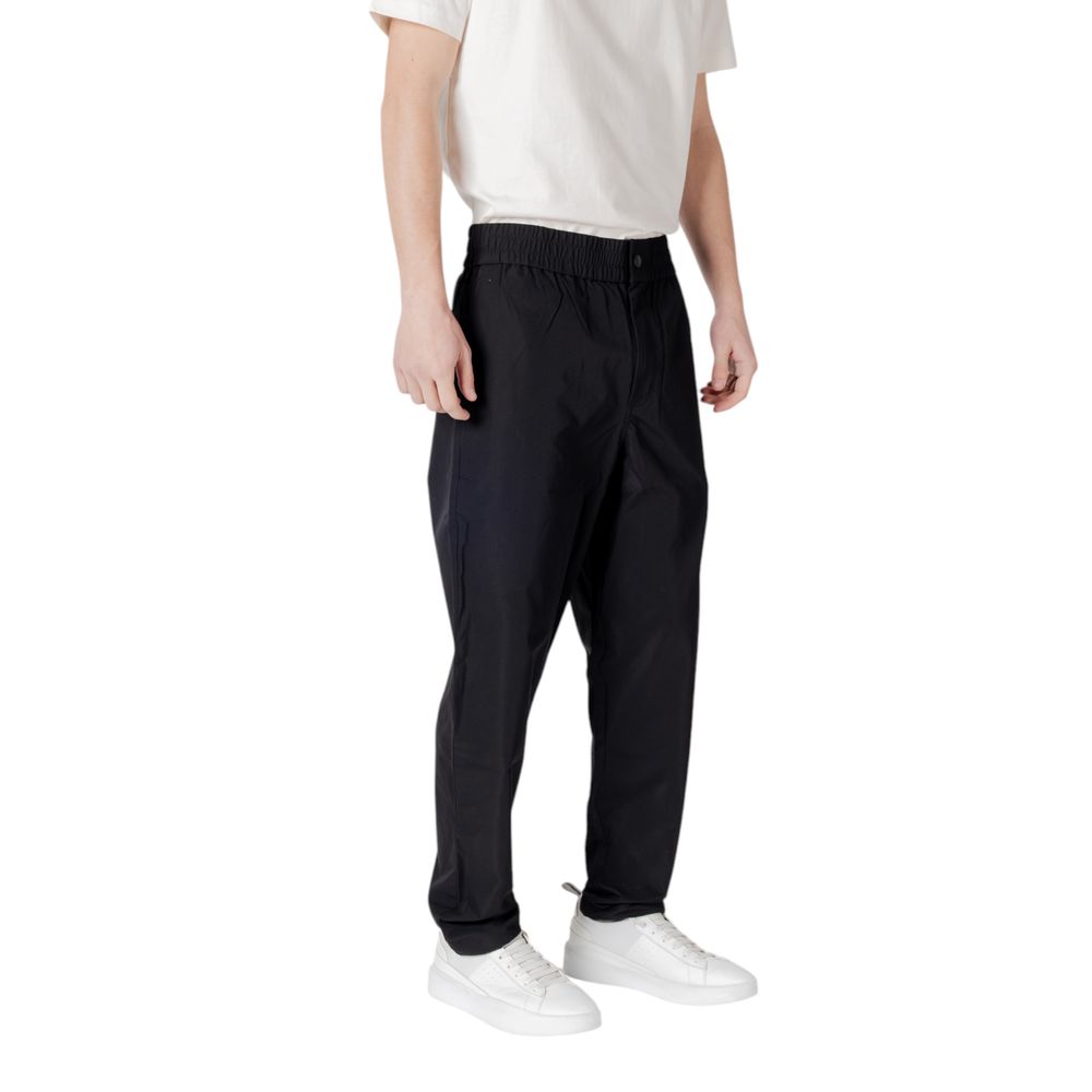 Calvin Klein Jeans Black Polyester Pant by Calvin Klein Jeans