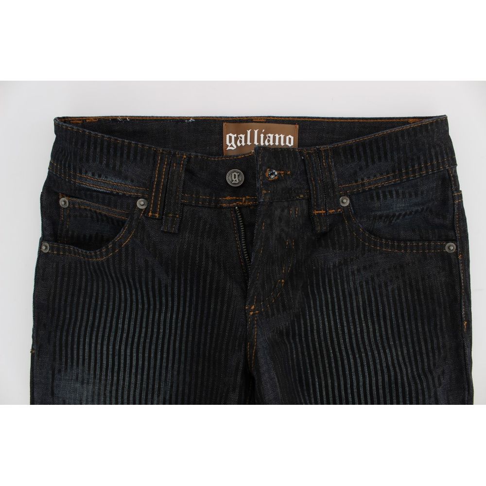 John Galliano Blue Cotton Jeans & Pant by John Galliano