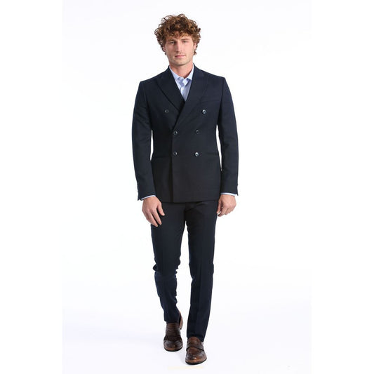 Costume en laine bleu tendance Baldinini