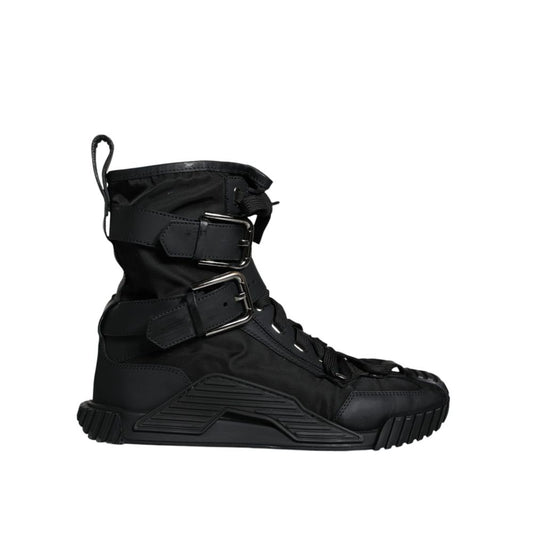 Dolce & Gabbana Black Nylon Sneaker by Dolce & Gabbana