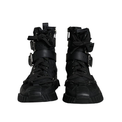 Dolce & Gabbana Black Nylon Sneaker by Dolce & Gabbana