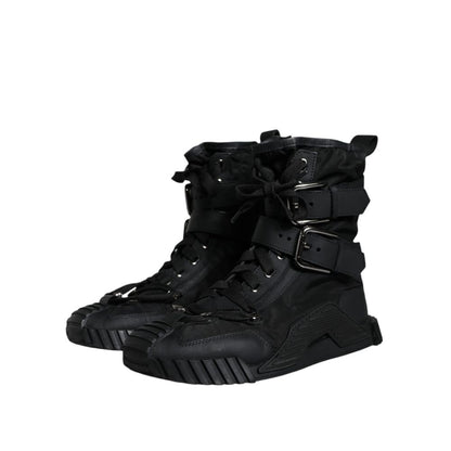 Dolce & Gabbana Black Nylon Sneaker by Dolce & Gabbana