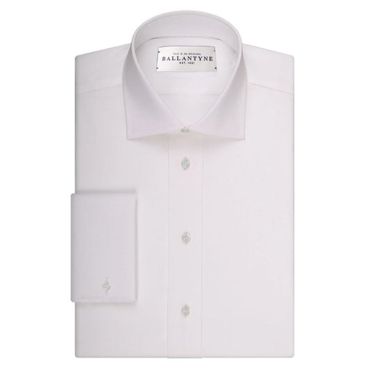 Chemise en coton blanc Ballantyne