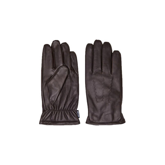 Gants en cuir marron Only &amp; Sons