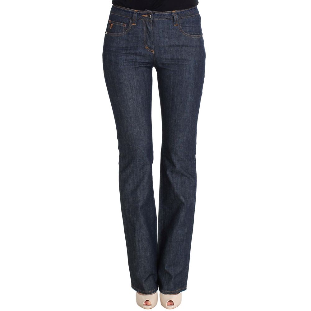 Ferre Blue Cotton Jeans & Pant by Ferre
