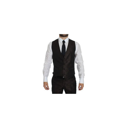 Costume en polyester bicolore Dolce &amp; Gabbana
