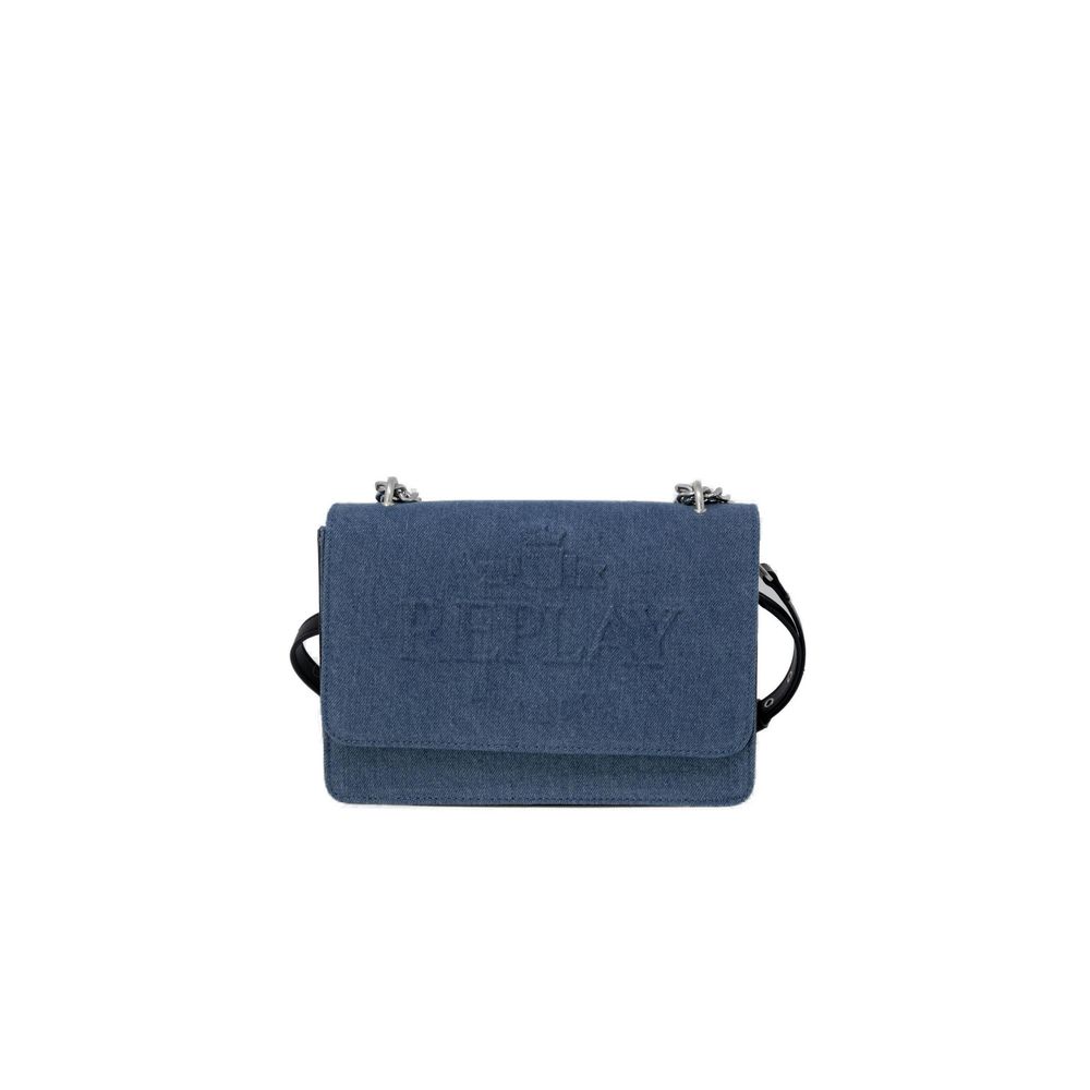 Sac bandoulière Replay en polyester bleu