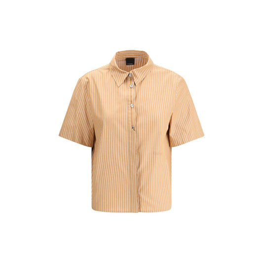 Chemise rayée à manches courtes PINKO